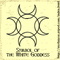 Symbol of The White Goddess
